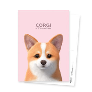 Corgi the Welsh Corgi Postcard