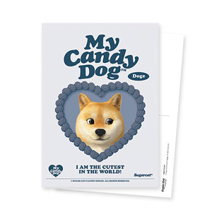 Doge the Shiba Inu MyHeart Postcard