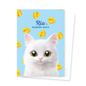 Ria’s Rubber Duck Postcard