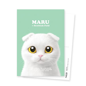 Maru Retro Postcard