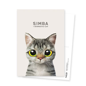 Simba Postcard