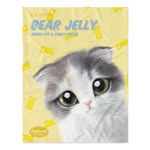 Joy the Kitten’s Gummy Baers Jelly New Patterns Soft Blanket