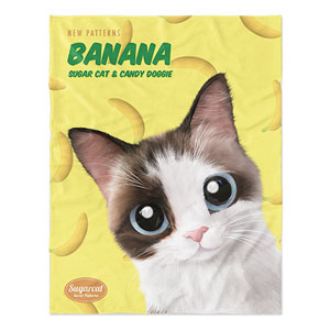 Tino’s Banana New Patterns Soft Blanket
