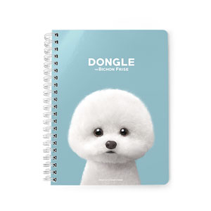Dongle the Bichon Spring Note