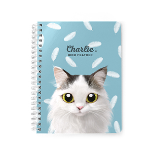 Charlie’s Bird Feather Spring Note