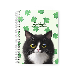 Lucky&#039;s Four Leaf Clover Spring Note