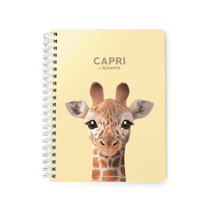 Capri the Giraffe Spring Note