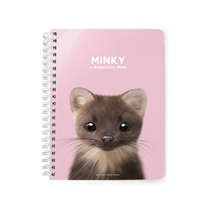 Minky the American Mink Spring Note