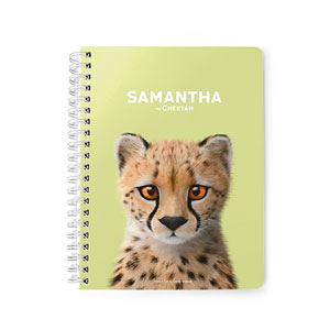 Samantha the Cheetah Spring Note