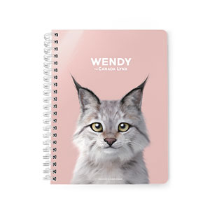 Wendy the Canada Lynx Spring Note