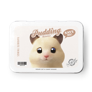 Pudding the Hamster MyRetro Tin Case MINI