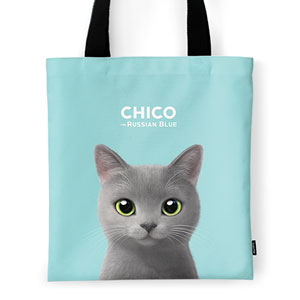 Chico the Russian Blue Original Tote Bag