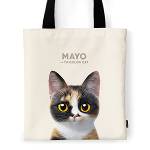 Mayo the Tricolor cat Original Tote Bag