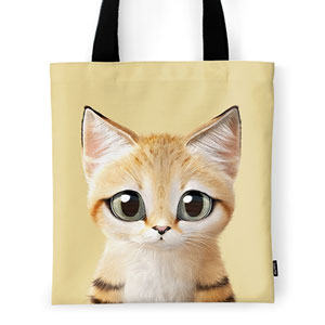 Sandy the Sand cat Tote Bag