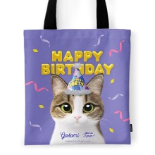 Custom Birthday Party Tote Bag