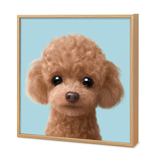 Ruffy the Poodle Artframe