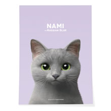 Nami the Russian Blue Art Poster
