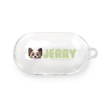 Jerry the Papillon Face Buds TPU Case