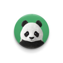 Pang the Giant Panda Pin/Magnet Button