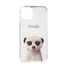 Mia the Meerkat Simple Clear Jelly Case