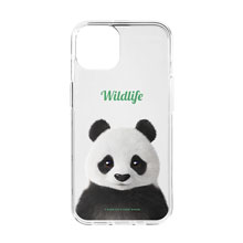 Pang the Giant Panda Simple Clear Jelly Case