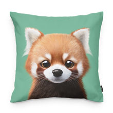 Radi the Lesser Panda Throw Pillow