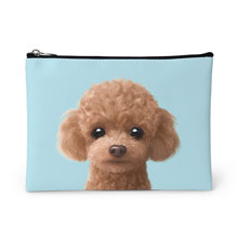 Ruffy the Poodle Leather Pouch