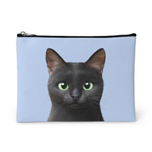 Zoro the Black Cat Leather Pouch