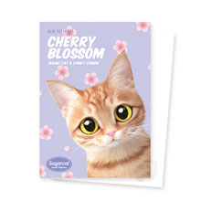 Ssol’s Cherry Blossom New Patterns Postcard