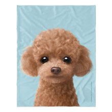 Ruffy the Poodle Soft Blanket