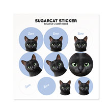 Zoro the Black Cat Sticker