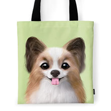 Jerry the Papillon Tote Bag