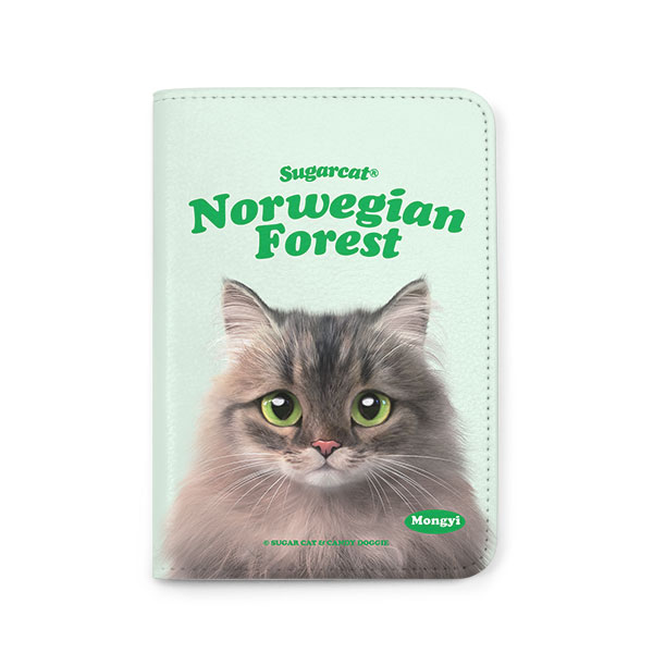 노르웨이숲 몽이 타입 여권케이스