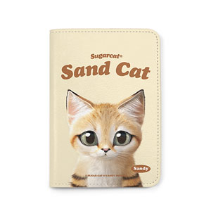 모래고양이 샌디 타입 여권케이스