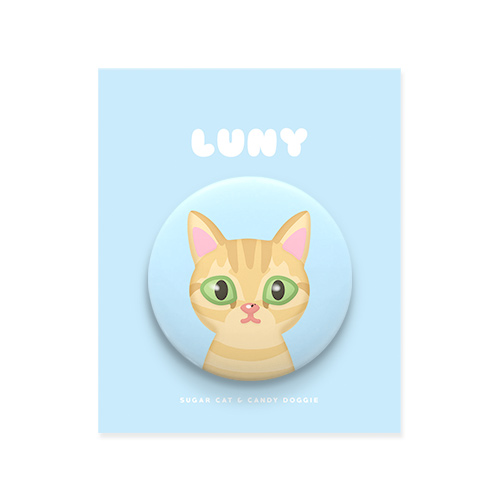 Luny Character Pin Button