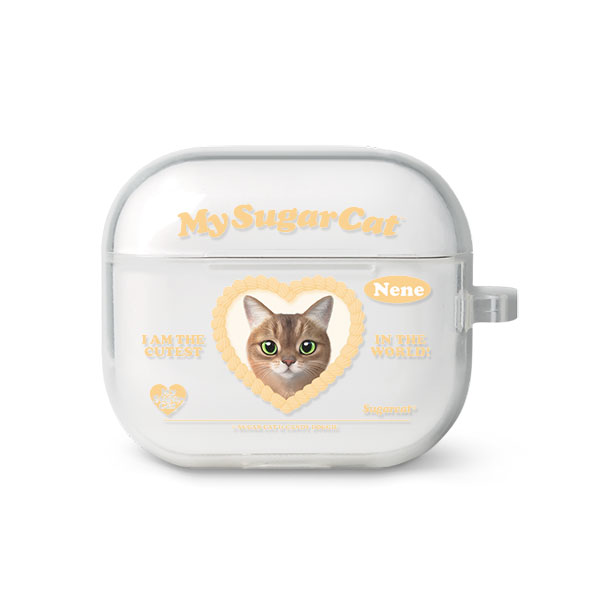 Nene the Abyssinian MyHeart AirPods 3 TPU Case