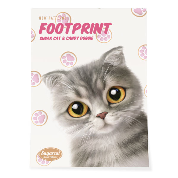 Rion’s Footprint Cookie New Patterns Art Poster