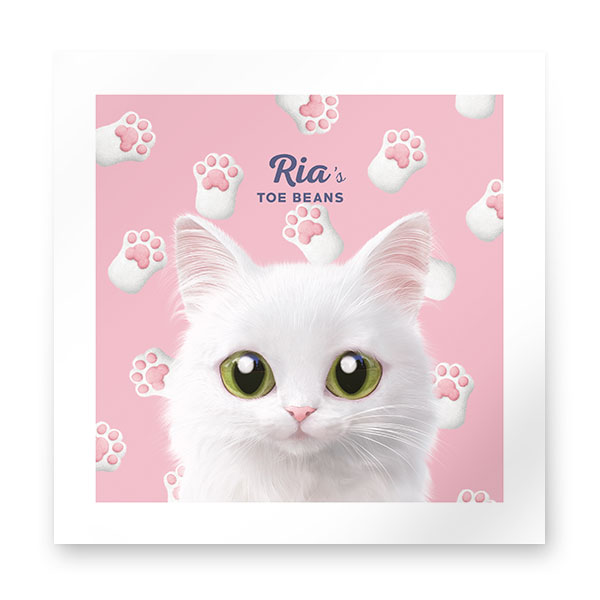 Ria’s Toe Beans Art Print