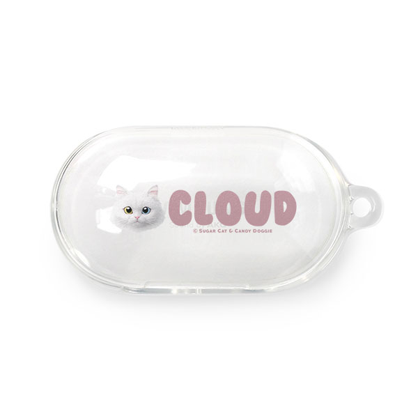 Cloud the Persian Cat Face Buds TPU Case