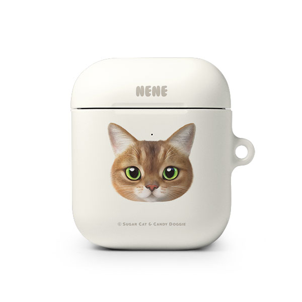 Nene the Abyssinian Face AirPod Hard Case