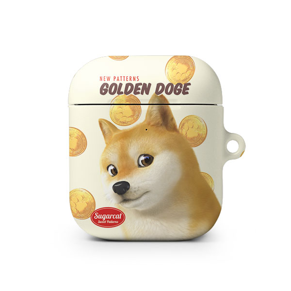 Doge’s Golden Coin New Patterns AirPod Hard Case