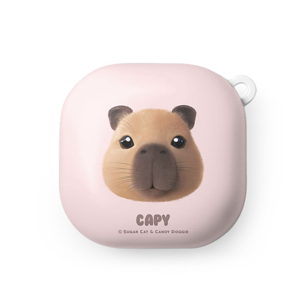 Capybara the Capy Face Buds Pro/Live Hard Case