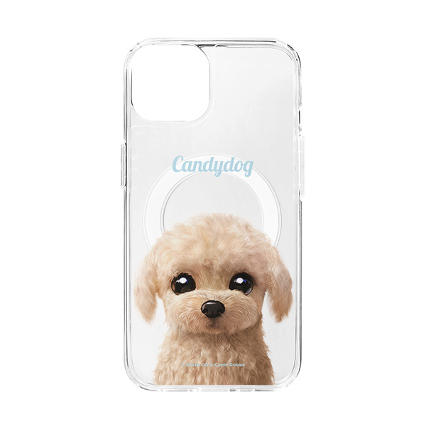 Renata the Poodle Simple Clear Gelhard Case (for MagSafe)