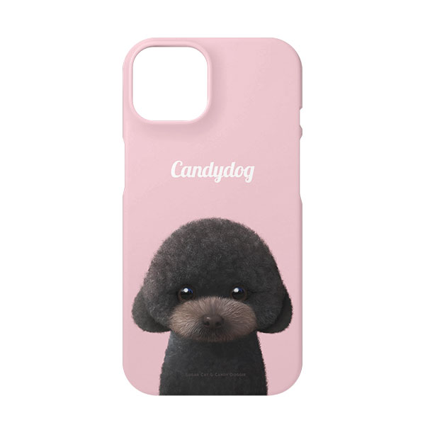 Choco the Black Poodle Simple Case