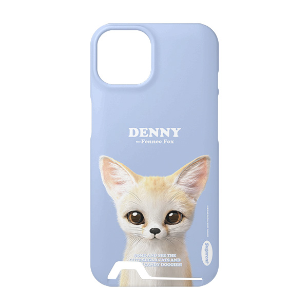 Denny the Fennec fox Retro Under Card Hard Case