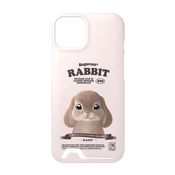 Daisy the Rabbit New Retro Under Card Hard Case