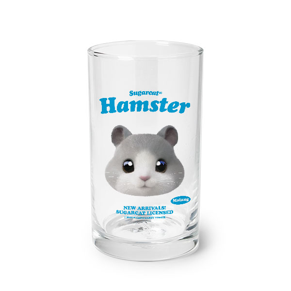 Malang the Hamster TypeFace Cool Glass
