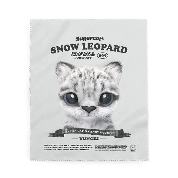 Yungki the Snow Leopard New Retro Cleaner