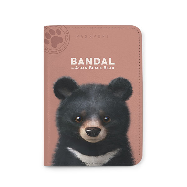 Bandal the Aisan Black Bear Passport Case