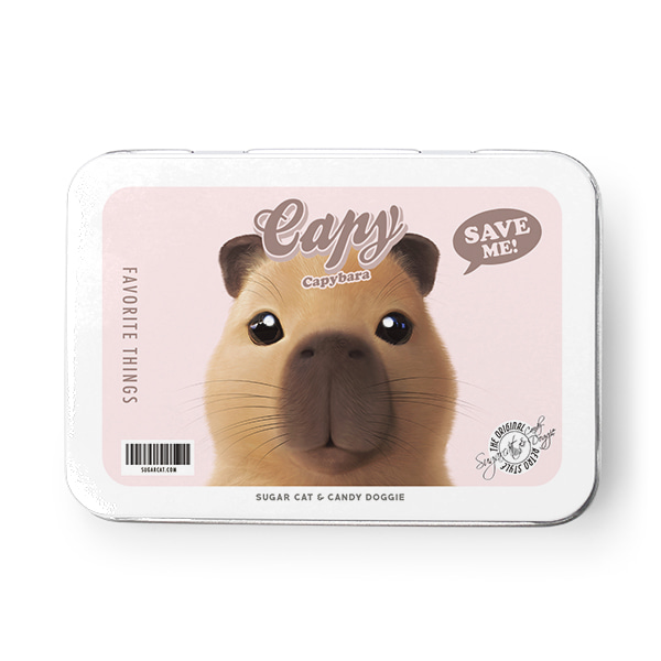 Capybara the Capy MyRetro Tin Case MINI